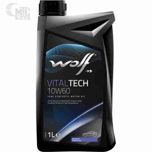 Моторное масло WOLF Vitaltech 10W-60 1L
